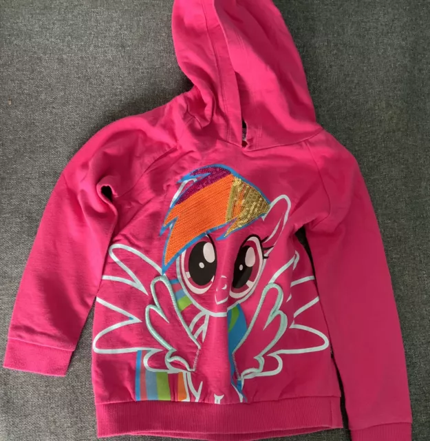 My Little Pony Hoodie Kids Toddler Girls 3 -4 Years Old Hooded Jumper