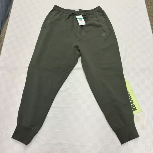 NEW XL Tall Nike Sportswear Classic Fleece Pants Sequia/Carbon Green DA0019-355