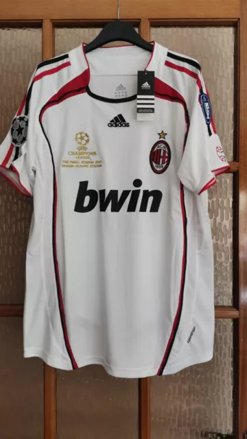 Maglia Ac Milan Away Cl 2006/07 S M L Xl Xxl-Inzaghi-Kaka-Maldini-Articolo Nuovo