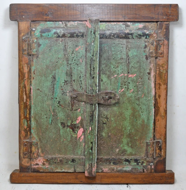 Ancienne Porte En Bois Sculpté – Grand Format – Fait Main – Avant 1890