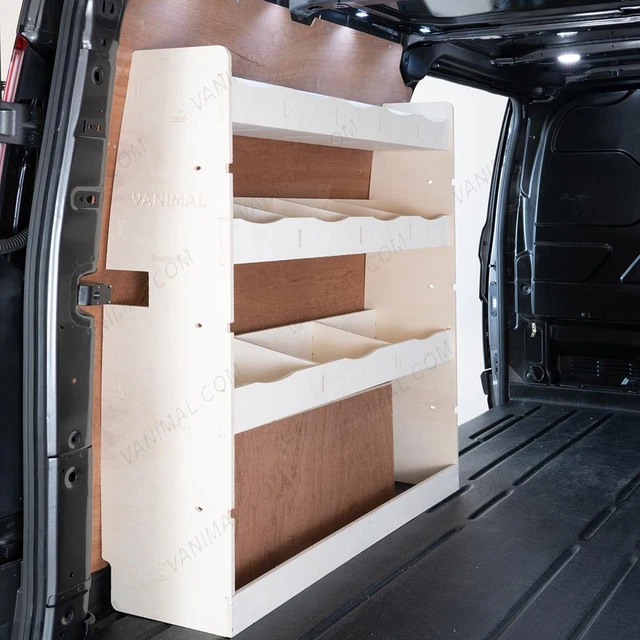 FORD TRANSIT CUSTOM 20122023 L2 NS Rear Ply Racking and Shelving Unit
