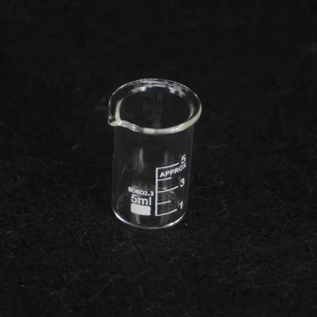 Low Form Beaker 5-3000ML Chemistry Lab G3.3 Borosilicate Glass Heavy Wall