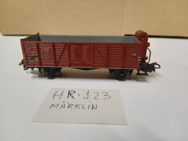 HR123 Märklin vagon bordes altos DB epoca3