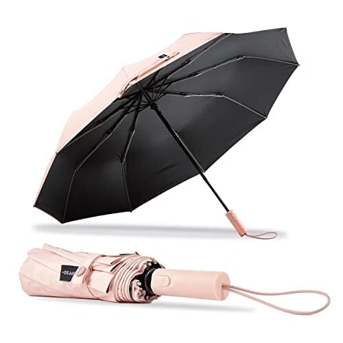 Umberlla for Rain and Sun Protection-UV Block Windproof Compact Mediu...