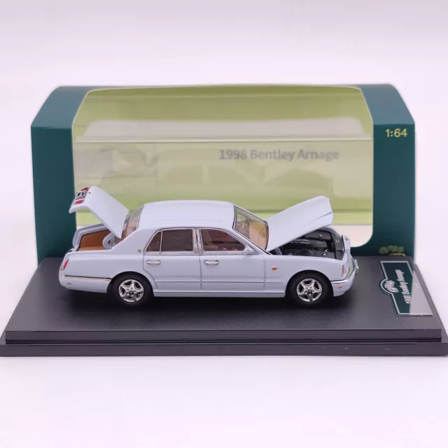 GFCC TOYS 1/64 1998 Bentley Arnage Sky Blue Diecast Car Model Limited Collection