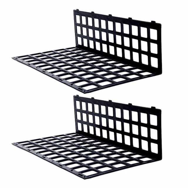 2 pz piastra di urto frutta materiale Pp divisorio scaffale in legno black