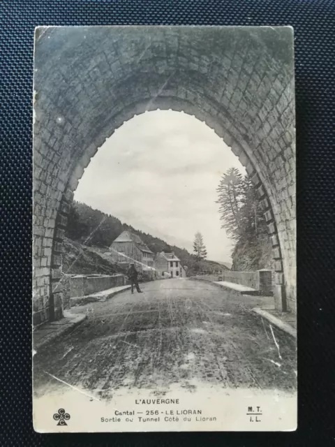 CPA 15 L'Auvergne - CANTAL - Le Lioran - Sortie du Tunnel Côté du Lioran