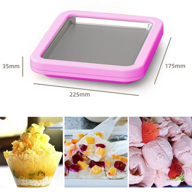 Nueva máquina de hielo de alta calidad manivela manual yogur pala de hielo plástico