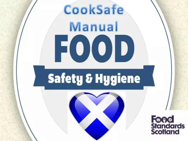 CookSafe Cook manuale sicurezza e igiene alimentare sicuro standard alimentari Scozia HACCP