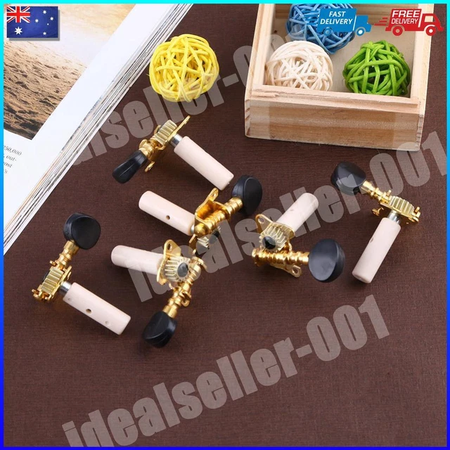 - 6pcs Open Machine Heads String Tuners Tuning Pegs for Classic Guitar Parts