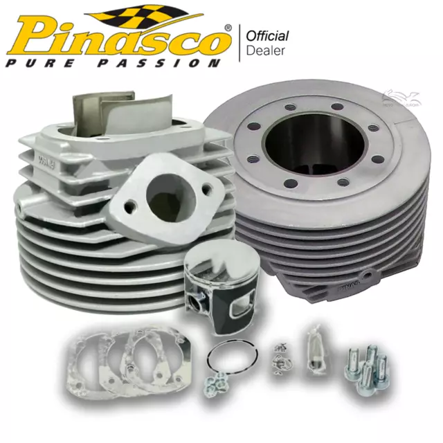 Kit Cilindro Pinasco In Alluminio 135 Cc Zuera St 8P Candela Laterale Vespa Et3