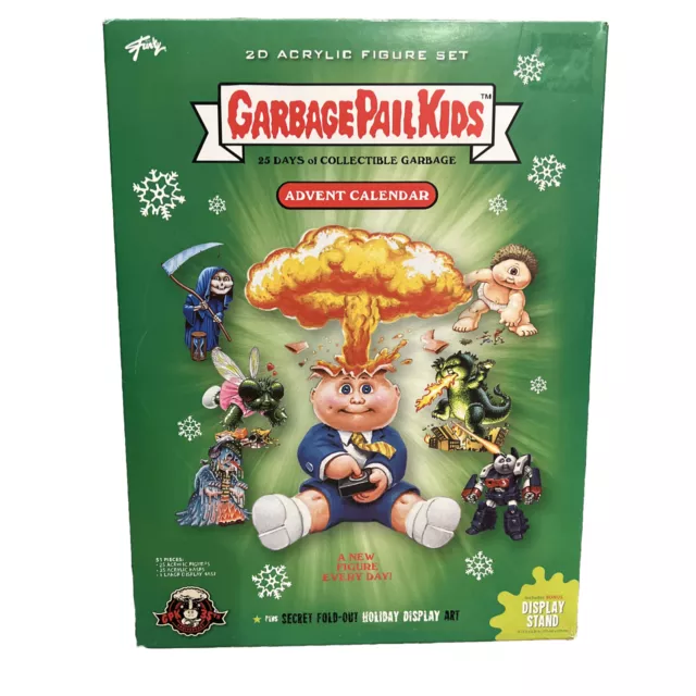 NEW GARBAGE PAIL Kids Advent Calendar 2D ACRYLIC FIGURE SET 35th