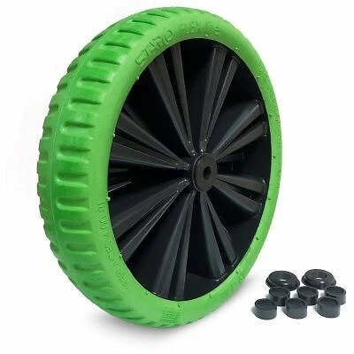 15" Flat Free Wheel -FLPU15BBLK58-UK