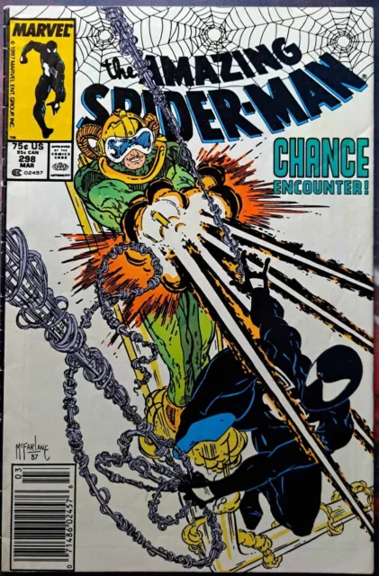 Amazing Spider-Man #298 (Midgrade) NEWSSTAND 1st app Eddie Brock 1988 Marvel