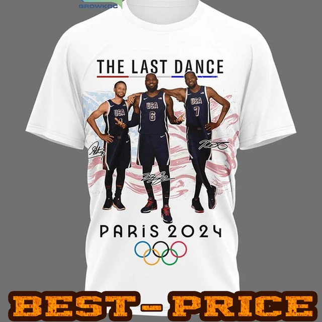 USA BASKETBALL TEAM The Last Dance In Olympic Paris 2024 Hoodie Shirt