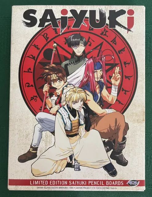 Saiyuki : Limited Edition Pencil Boards - Promo - Rare