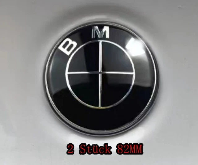 BMW Emblem E91 Set Blau-Weiß – 82 Mm & 78 Mm Für Motorhaube