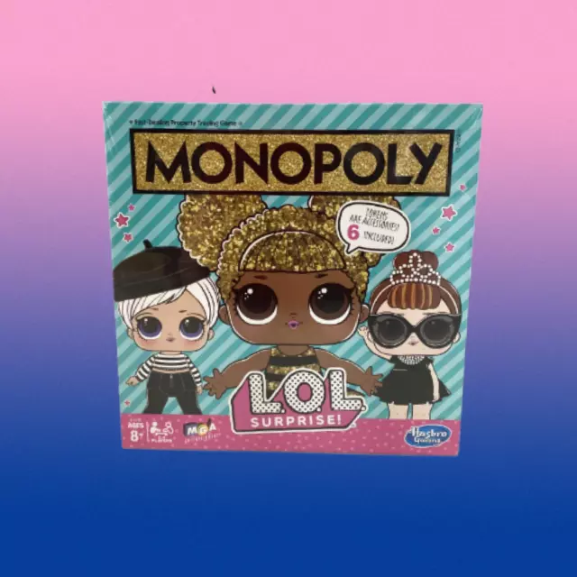 Hasbro L.O.L. Surprise Edition Monopoly Board Game