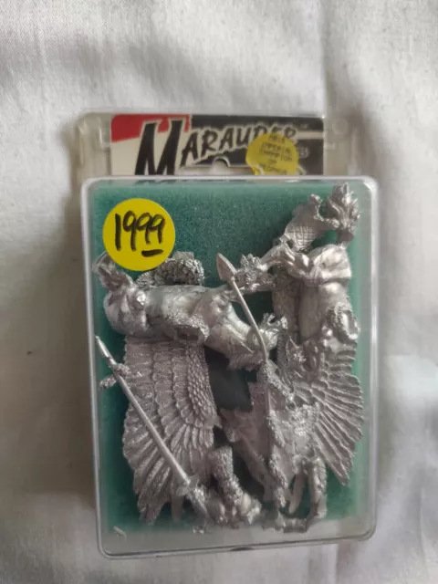 Warhammer Marauder MB15 imperial champion on pegasus - Rare & unopened, Citadel