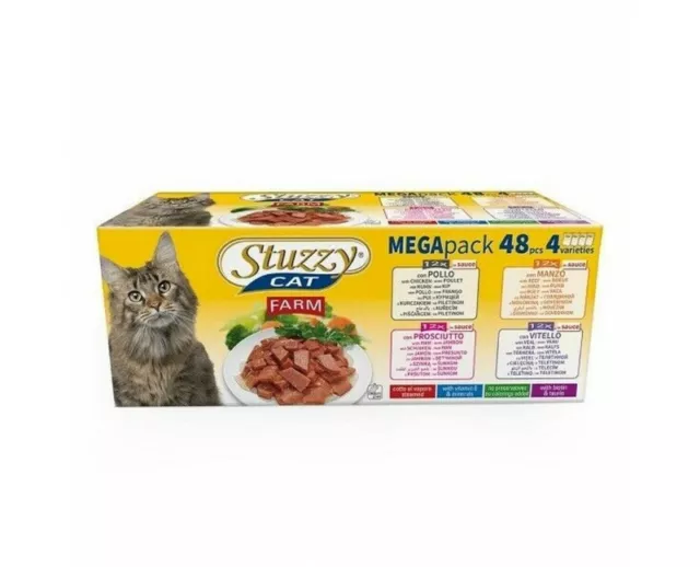 Stuzzy Cat Umido Gatto Multipack 48 pezzi 4534