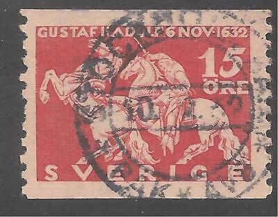 Sweden #233 (A27) VF USED SOTN - 1932 15o Death of Gustavus Adolphus