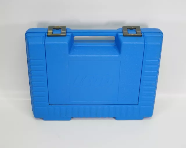 1985 Lego Storage Container Case Blue Travel Carry Box Plastic Vintage Bin