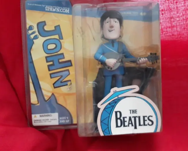 NIP 2004 McFarlane Toys The Beatles Cartoon Figures John Lennon