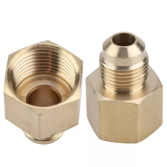 HG Male 3/8’’ Flare XFemale 1/2’’ NPT Connect Tube Fitting Brass Adapter SL