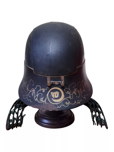 Authentic Antique Japanese Samurai Armor Yoroi Helmet Kabuto 1700s