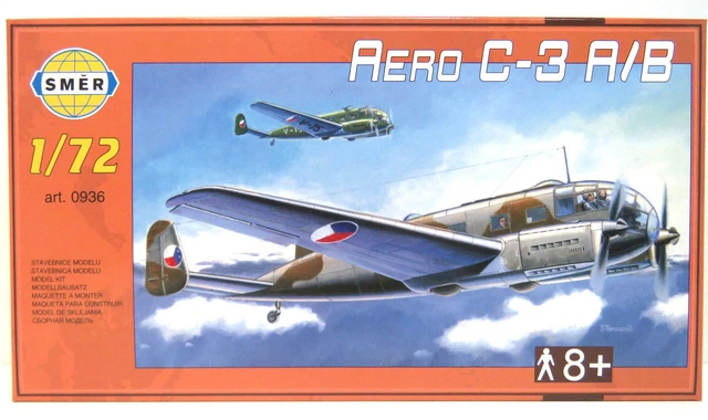 Maquette Avion MPM 1/48 Ref 48012 Siebel Si 204 D (vacuform