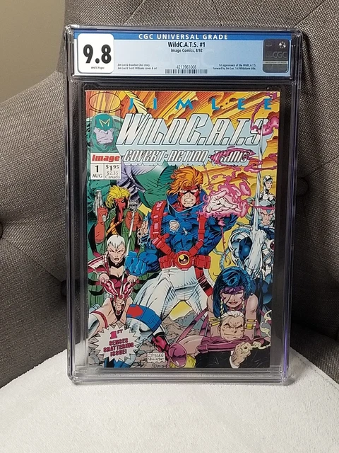 Wildcats Covert Action Teams # 1 CGC 9.8 1992 NEW GRADE!!!!!!