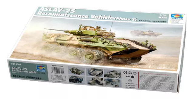 Trumpeter 9360392 Australisch Amphibischer Radpanzer ASLAV-25 1:35 Modellbausatz