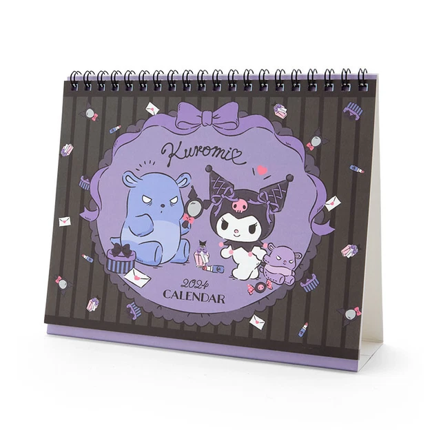 SANRIO DESK CALENDAR 2024,January to December,Japanese Edition 5.80
