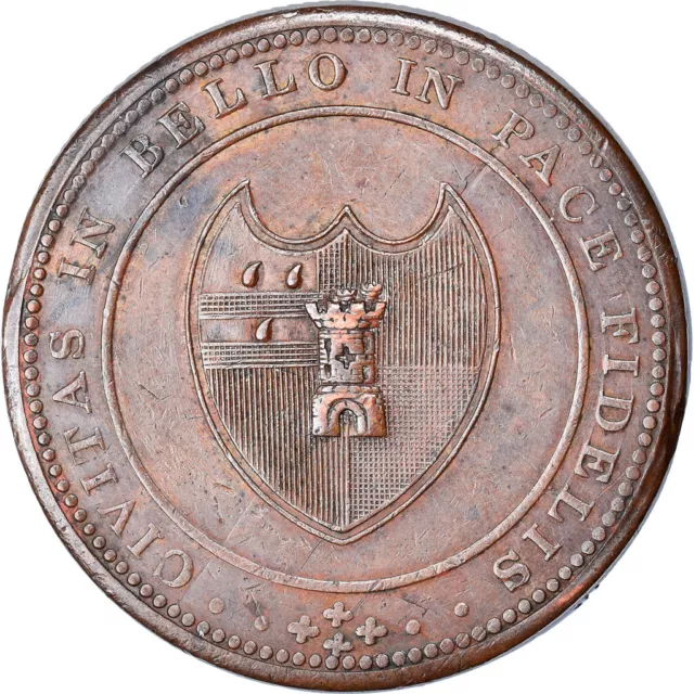 [#896524] Coin, Great Britain, The House of Industry, Penny Token, 1811, Worcest