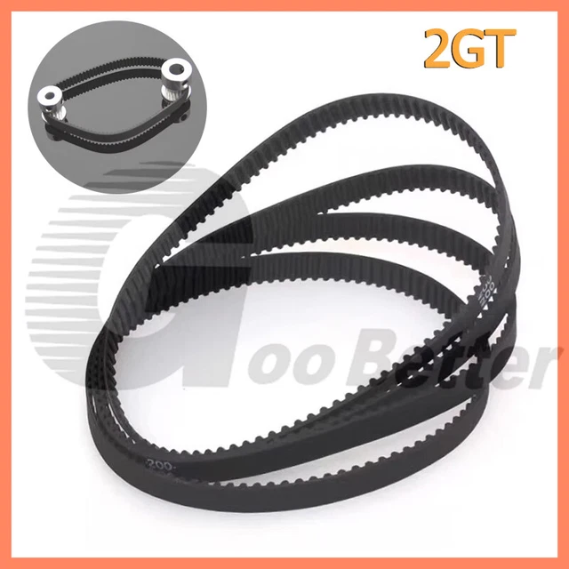 GT2 Zahnriemen geschlossen - 6mm - 2GT Riemen GT2 closed belt - 3D Drucker CNC