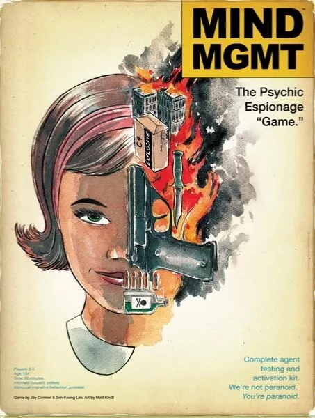 Mind MGMT The Psychic Espionage “Game” DELUXE K/S Edition + Secret Missions