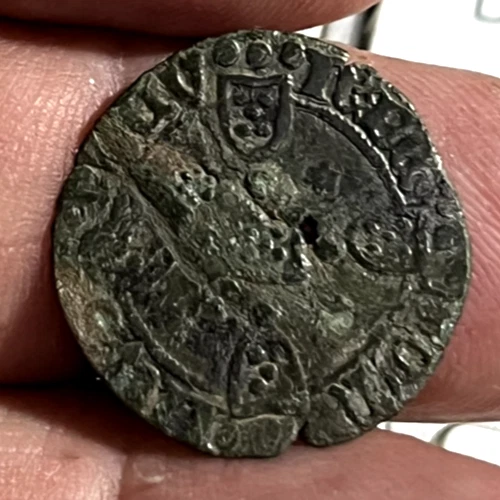 Cincin19, Very Rare CONTO,Medieval PORTUGUES To identify1,30gr,size 21mm