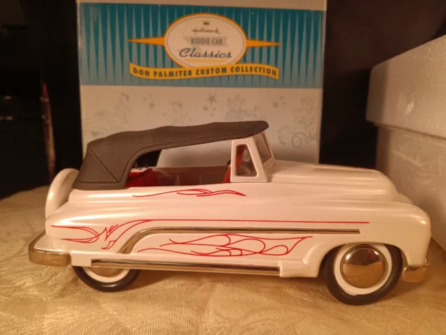 HALLMARK KIDDIE CAR CLASSICS 1950'S CUSTOM CONVERTIBLE PEDAL CAR new open box A+