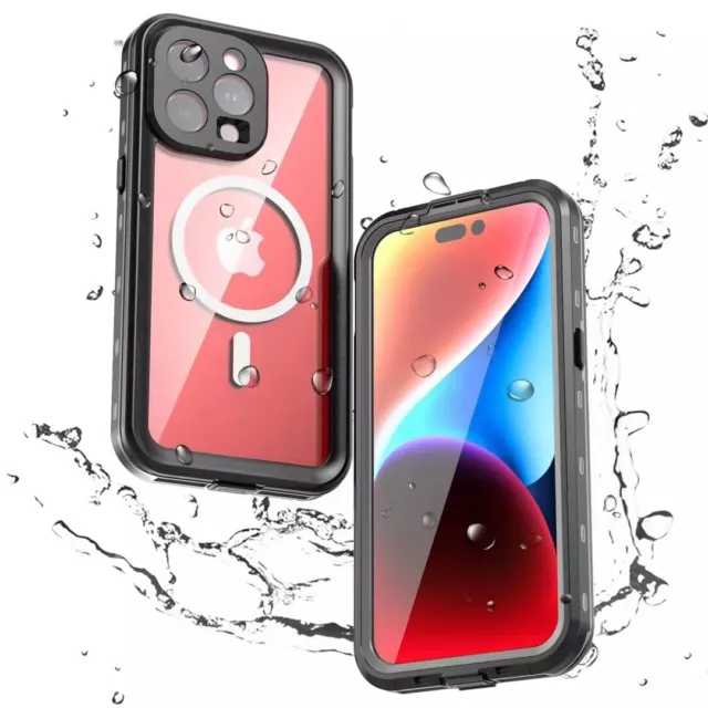 Für iPhone 15 Pro Max Ganzkörper 360° Wasserdichte Stoßfeste Hülle Cover Case