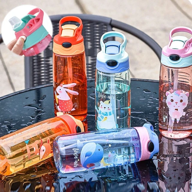 Cup Kid Water Sippy Cups Children's Cup Water Bottles Children's Straw Bottle
