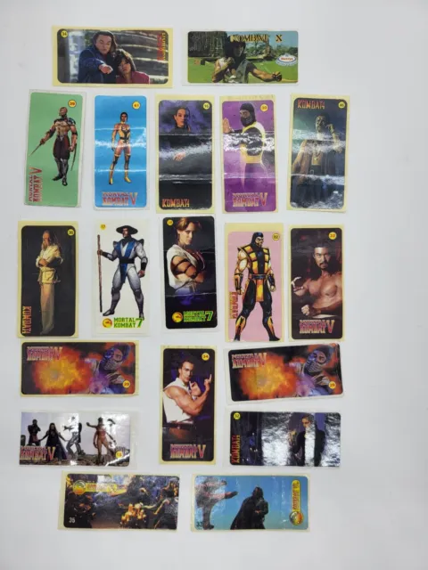 Sticker wrap inserts Mortal Kombat