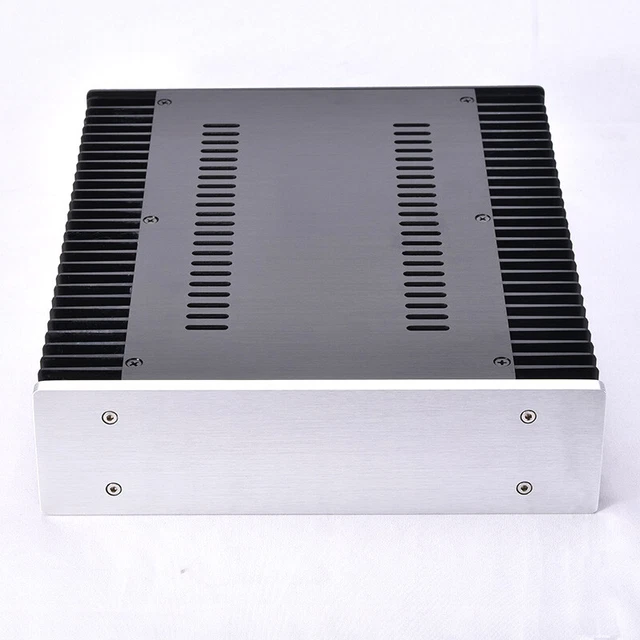 POWER AMPLIFIER CHASSIS Aluminum Class AB DIY HiFi Audio Case D311 W260