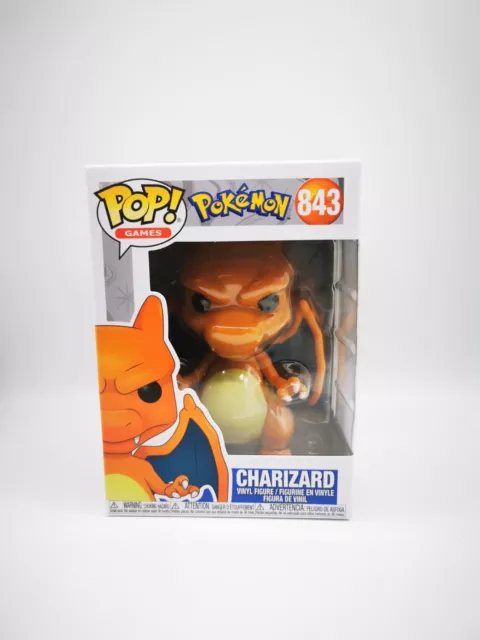 Funko Pop Charizard Pokemon 843 Glurak Pokémon Alte Box First Print Neu OVP Ash