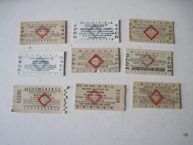 Railway Platform Tickets