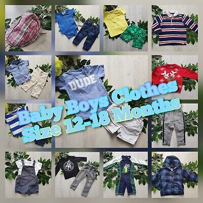 Baby Boy vestiti Make Your Own Bundle Taglia 12-18 mesi Jeans Pantaloni Cappotto