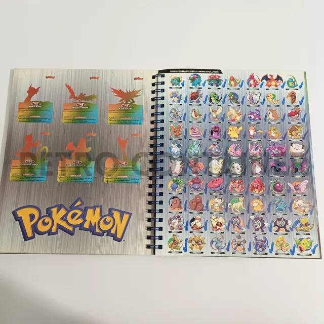 NINTENDO POKEMON LAMINCARDS COLLECTION EDIBAS - Raccoglitore Vuoto Empty Album 3