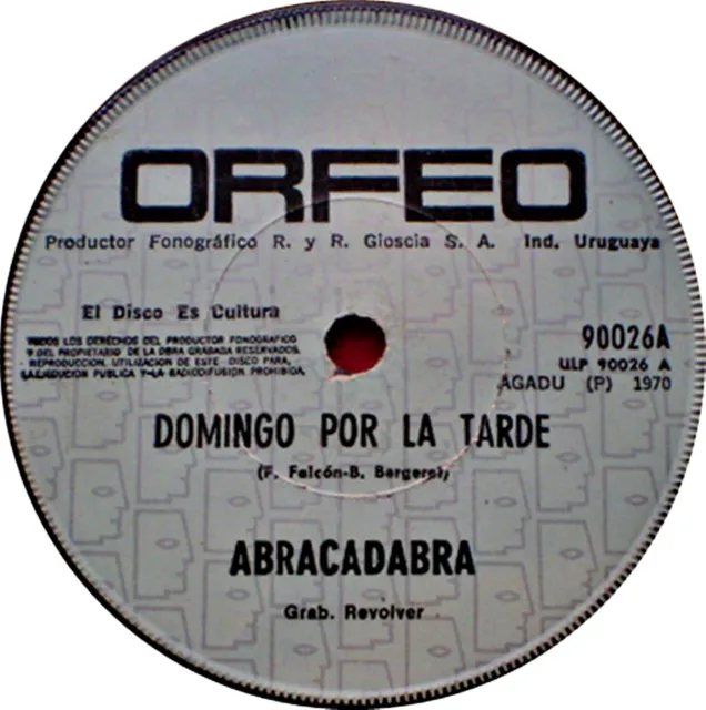 ABRACADABRA - DOMINGO POR LA TARDE (Domingo en Buenos Aires Versión Montevideo)