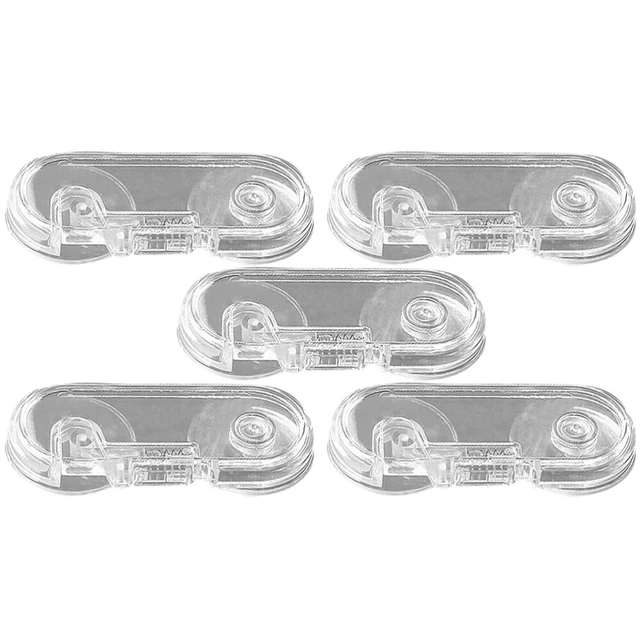 5 Pcs Plastique Boucle De Sécurité Tout-petit Serrure Armoire Enfant
