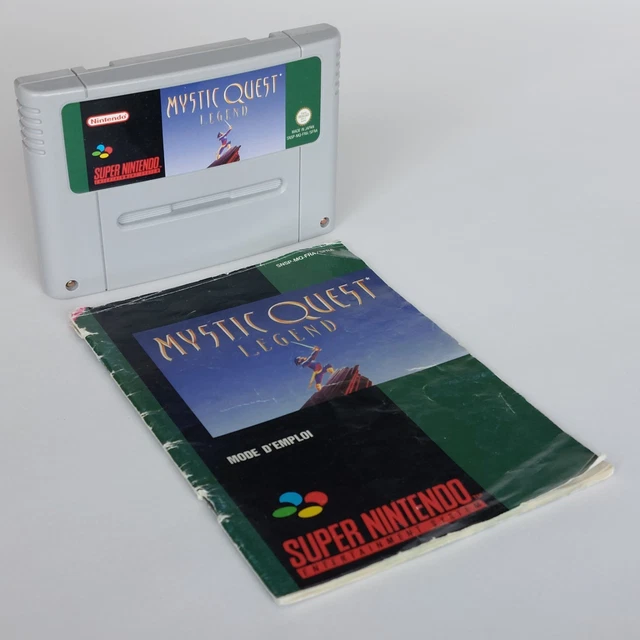 Mystic Quest Legend - SNES - Boîte Repro - Qualité supérieure