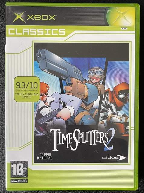 Timesplitters 2 Microsoft Xbox Original Game Boxed Complete With Manual UK PAL